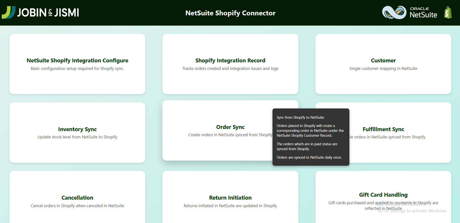 NetSuite-Shopify Integration