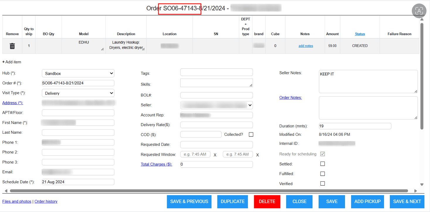 NetSuite - Package.AI Integration