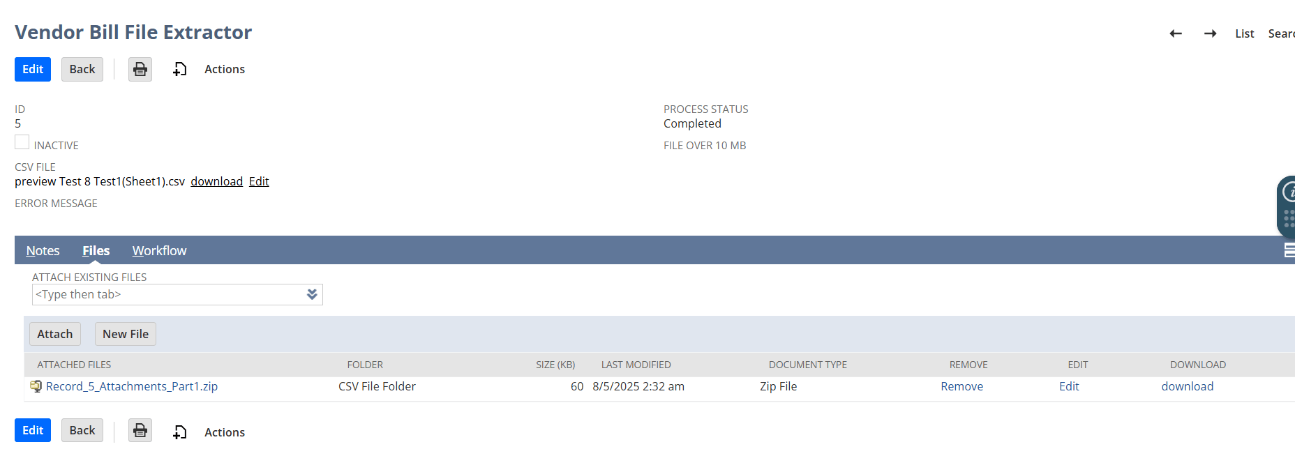 Bulk Attachment Downloader for Vendor Bills